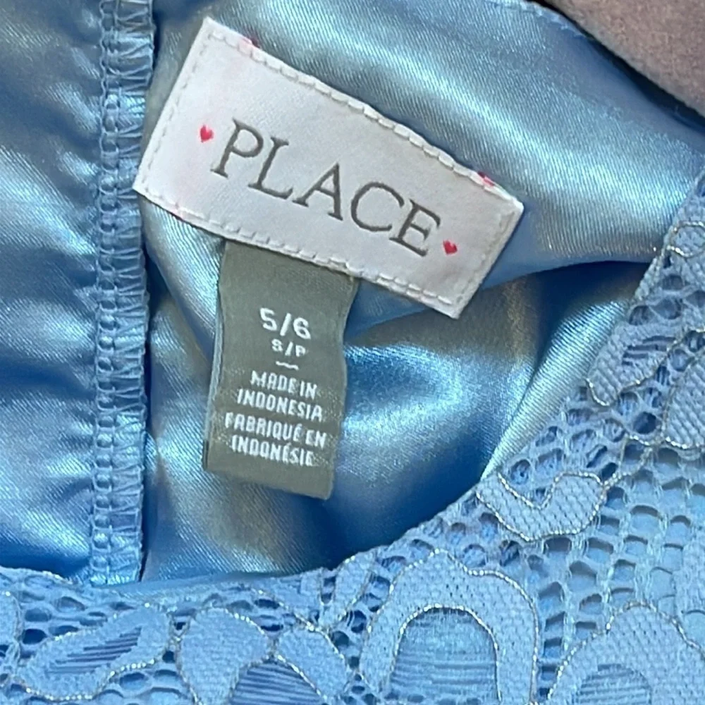 Children’s Place Blue Lace Dress Size 5/6